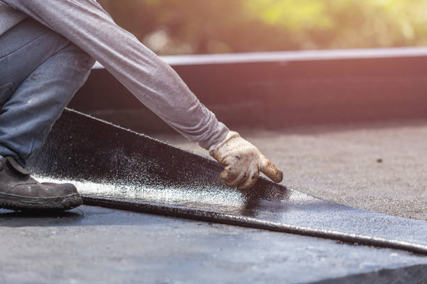 Professional Interior Drainage System technician working in Harmony, PA